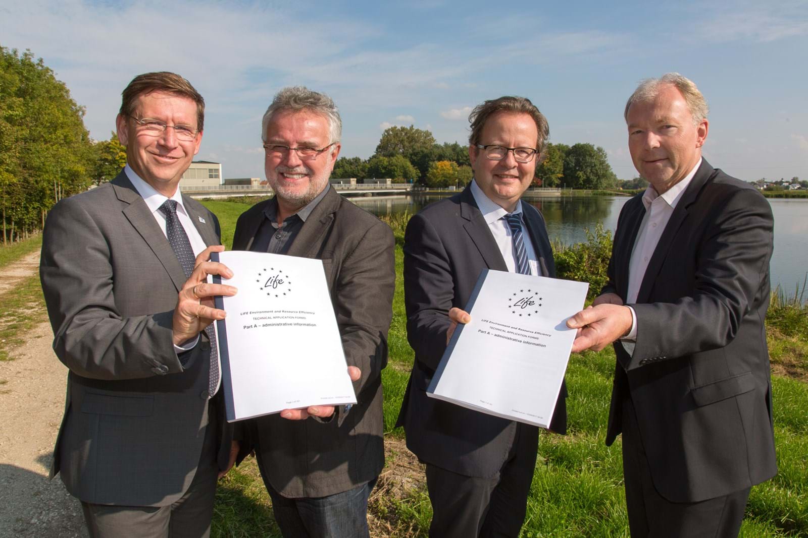 LEW Wasserkraft, Stadt Donauwörth und weitere Partner starten Pilotprojekt „CityRiver“